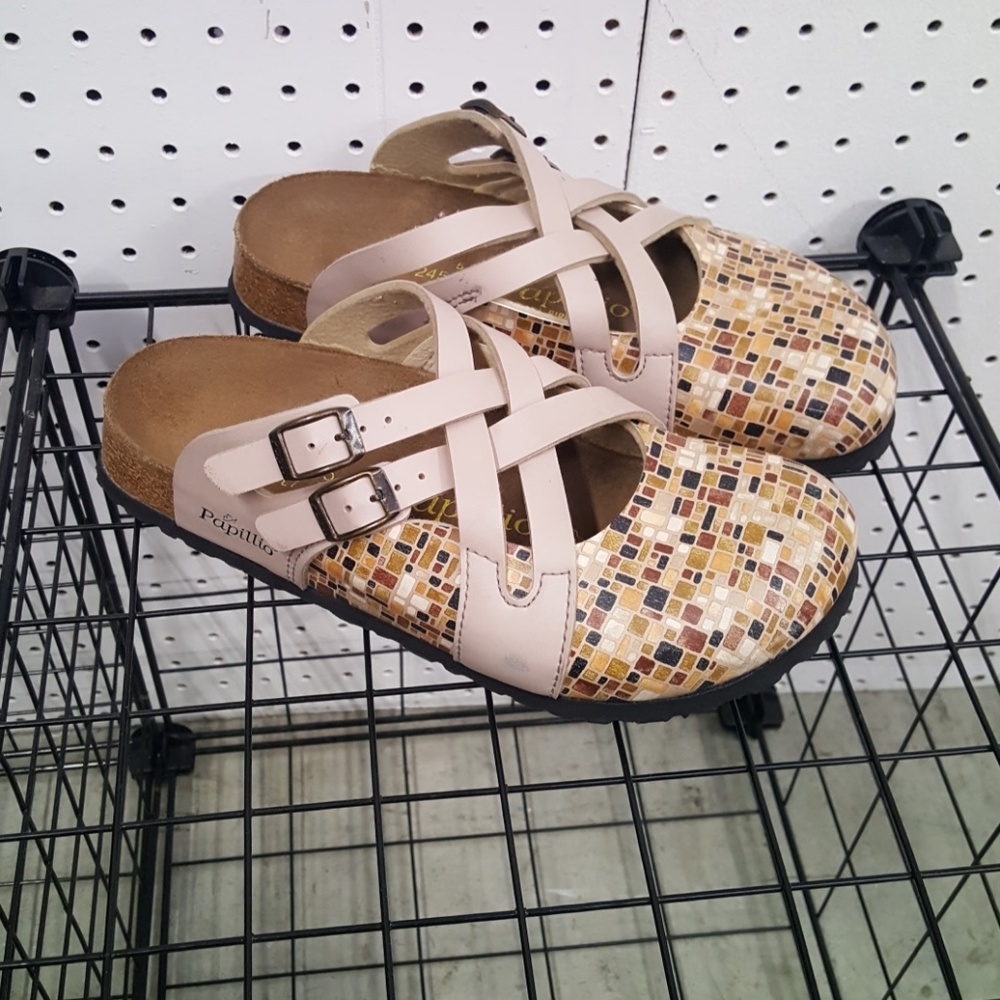 PAPILLIO BY Birkenstock criss cross Sandals L7 M5